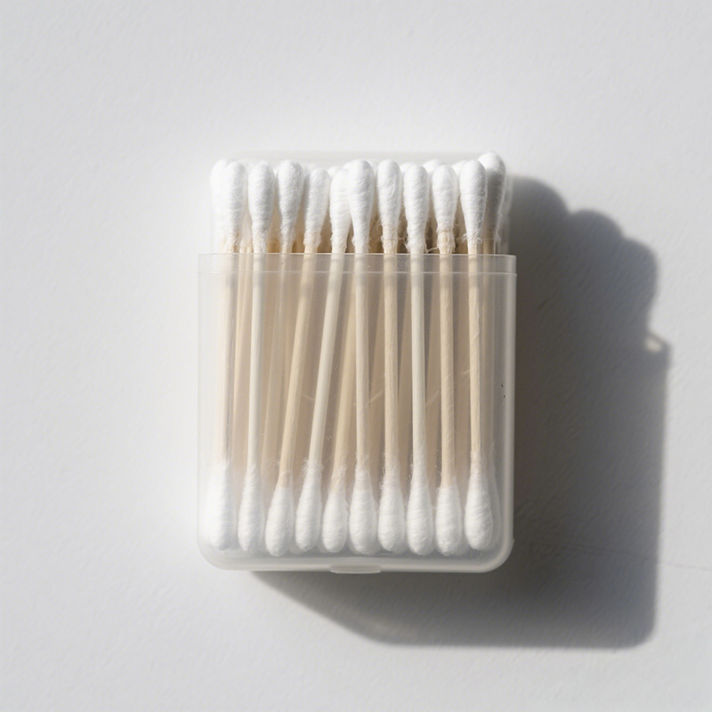 Plast Stick Box bomullspinnar